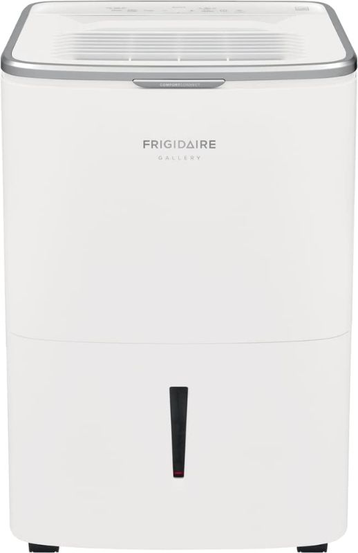 Photo 1 of Frigidaire Dehumidifier, High Humidity 50 Pint Capacity with Wi-Fi, in White
