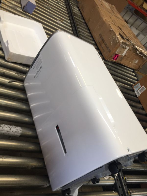 Photo 2 of Frigidaire Dehumidifier, High Humidity 50 Pint Capacity with Wi-Fi, in White
