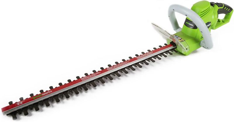 Photo 1 of Greenworks 4 Amp 22" Corded Electric Hedge Trimmer
