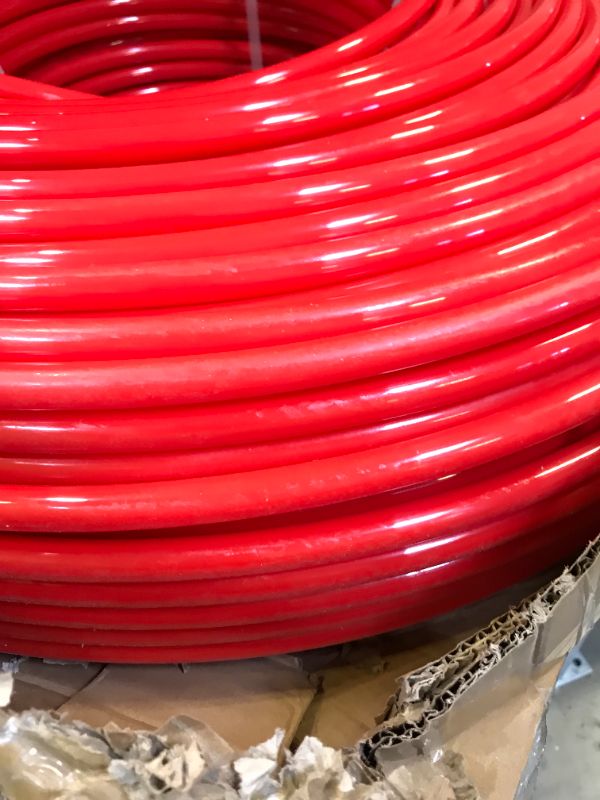 Photo 3 of 1/2in x 1000ft feet Pex Tubing Oxygen Barrier O2 EVOH Pex-B Red Radiant Floor Heat
