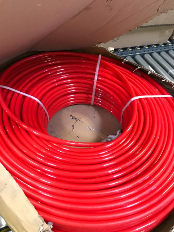 Photo 2 of 1/2in x 1000ft feet Pex Tubing Oxygen Barrier O2 EVOH Pex-B Red Radiant Floor Heat
