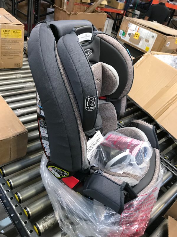 Photo 1 of Graco 4Ever DLX 4 in 1 Car Seat, Infant to Toddler Car Seat, with 10 Years of Use, Bryant , 20x21.5x24 Inch (Pack of 1)
