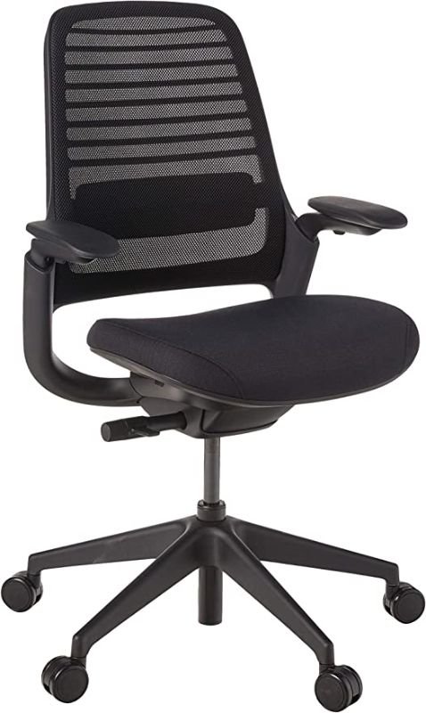 Photo 1 of Steelcase Series 1 Office Chair, Carpet Casters, Black
