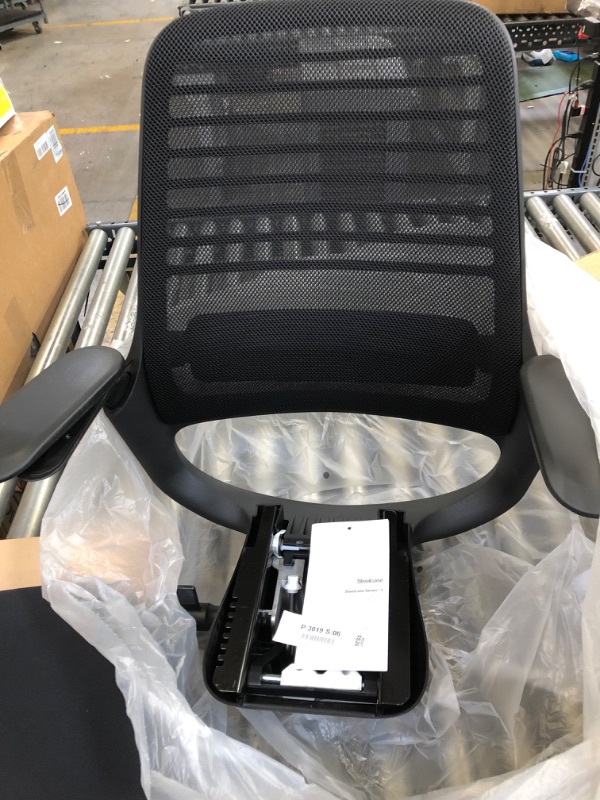 Photo 3 of Steelcase Series 1 Office Chair, Carpet Casters, Black
