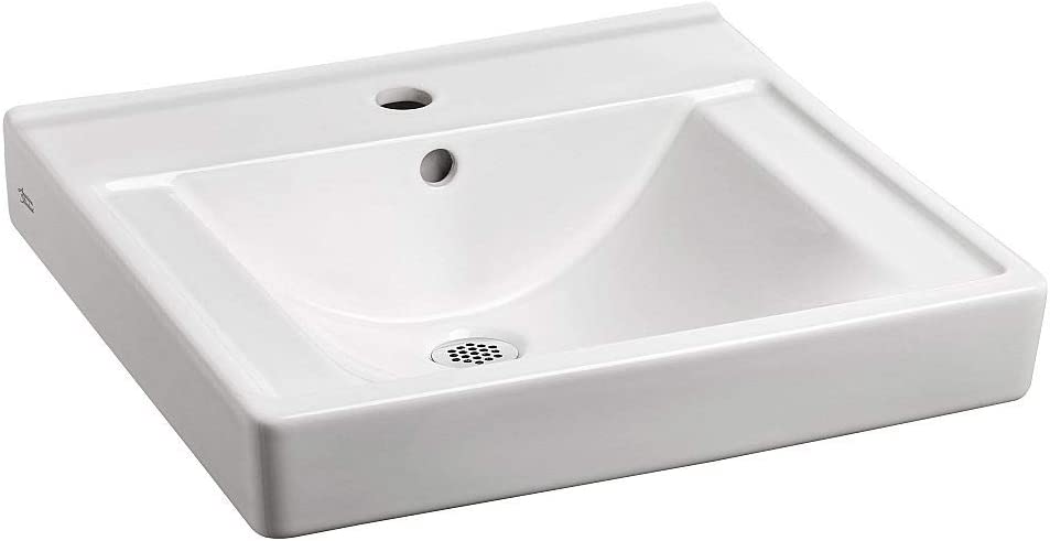 Photo 1 of American Standard 9024001EC.020 Decorum Wall-Hung Bathroom Sink, White
