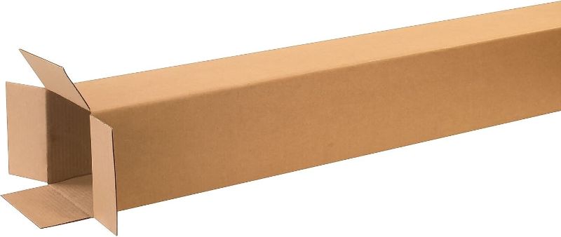 Photo 1 of 8 X 8 X 60-Inch Shipping Boxes, 32 Ect, Brown, 20/Bundle (Bs080860)
