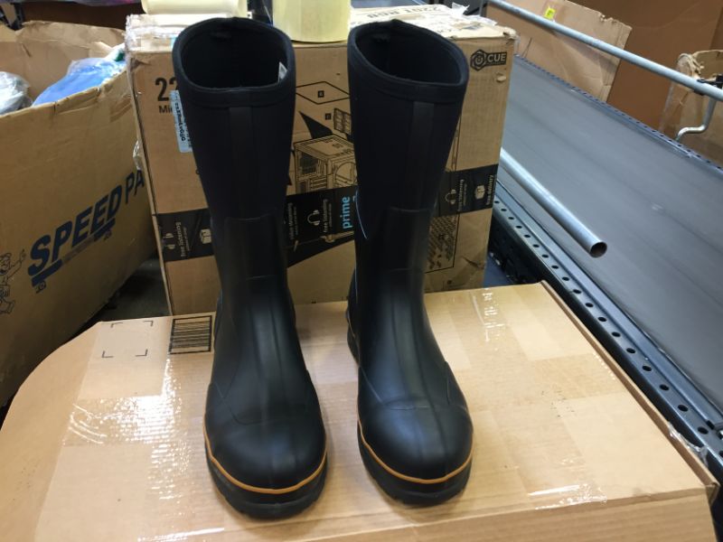 Photo 2 of Carhartt Men's 15" Waterproof Rubber Pull-on Nano Safety Toe Cmv1451 Knee High Boot --- MENS SIZE 10