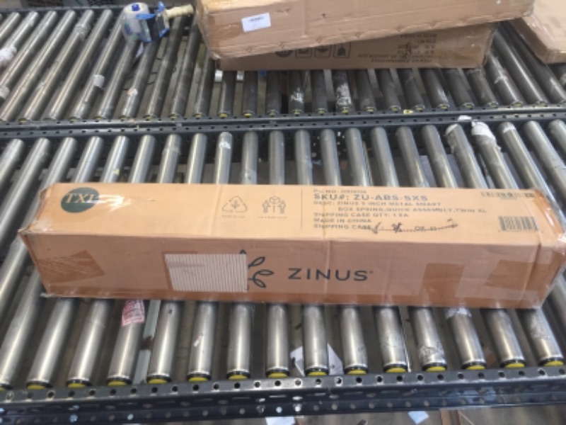 Photo 3 of ZINUS 5 Inch Metal Smart Box Spring with Quick Assembly / Mattress Foundation / Strong Metal Frame / Easy Assembly, Twin XL

