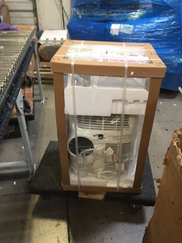 Photo 6 of 10,000 BTU Portable Air Conditioner with Dehumidifier in White and Black