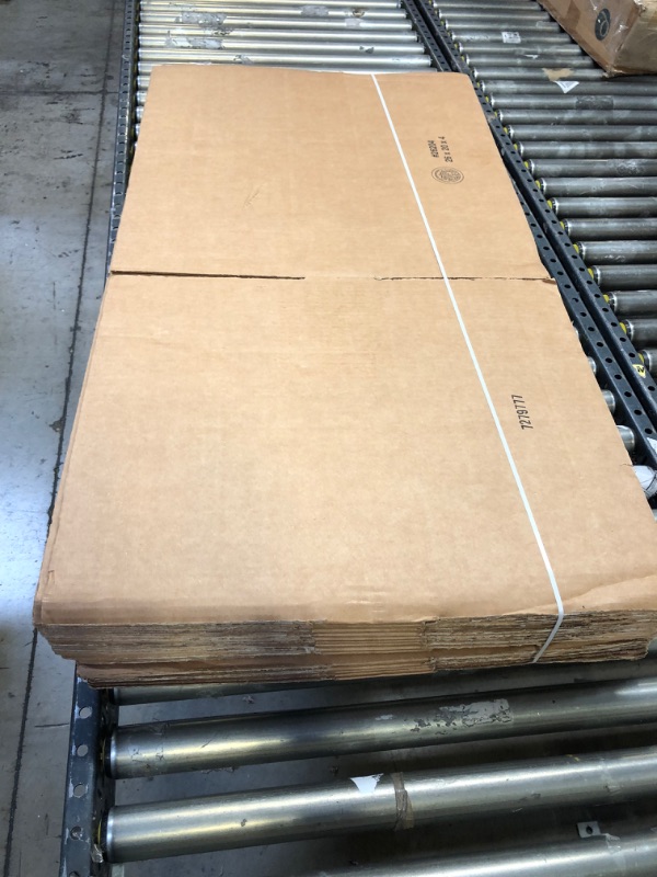 Photo 5 of 26" x 20" x 4" Flat Cardboard Corrugated Boxes, 65 lbs Capacity, ECT-32, Lot of 20
