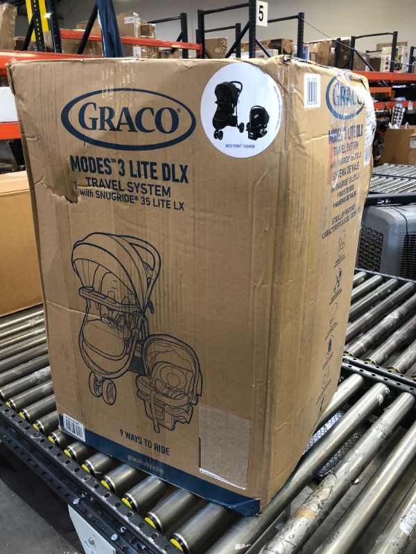 Photo 2 of Graco Modes 3 Lite DLX Travel System, West Point
