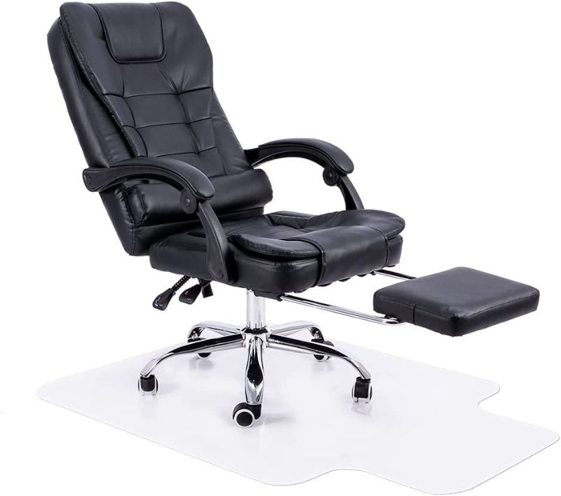 Photo 1 of Nidouillet Office Chair,Reclining Home Office Desk Chair, Ergonomic Executive Adjustable Chair with Padded Armrest(Chair Mat Included) AB212D
