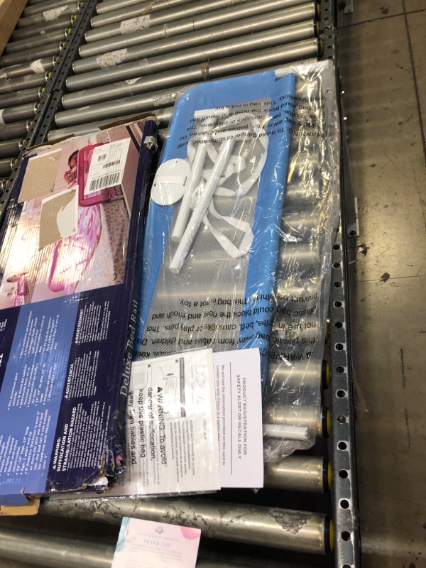 Photo 1 of Dream On Me Mesh Security Rail in Blue

