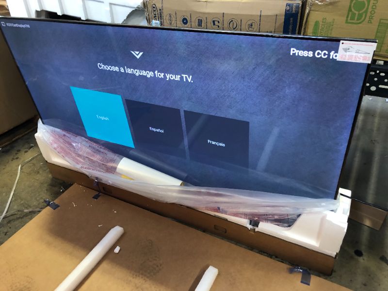 Photo 3 of VIZIO M-Series Quantum 75" Class HDR 4K UHD Smart Quantum Dot LED TV, FACTORY SEALED PRIOR TO INSPECTION 