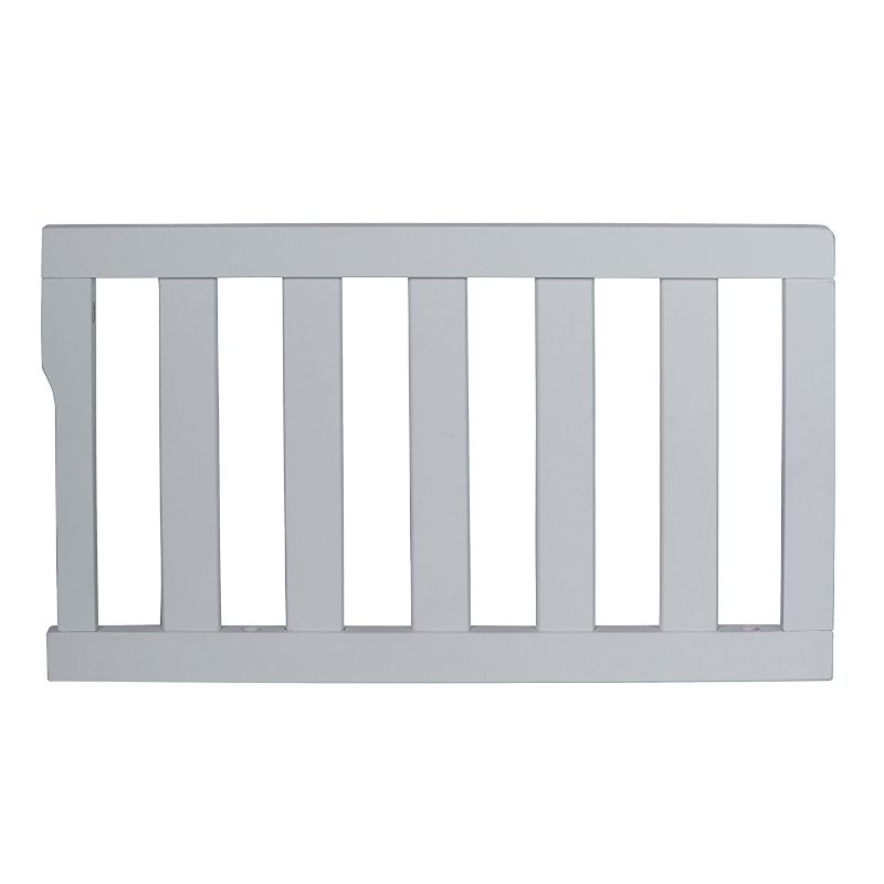 Photo 1 of Dream On Me Universal Convertible Crib Toddler Guard Rail, Pebble Grey