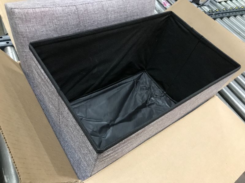 Photo 1 of 19 X 12 X 11 INCHES FOLDABLE STORAGE OTTOMAN