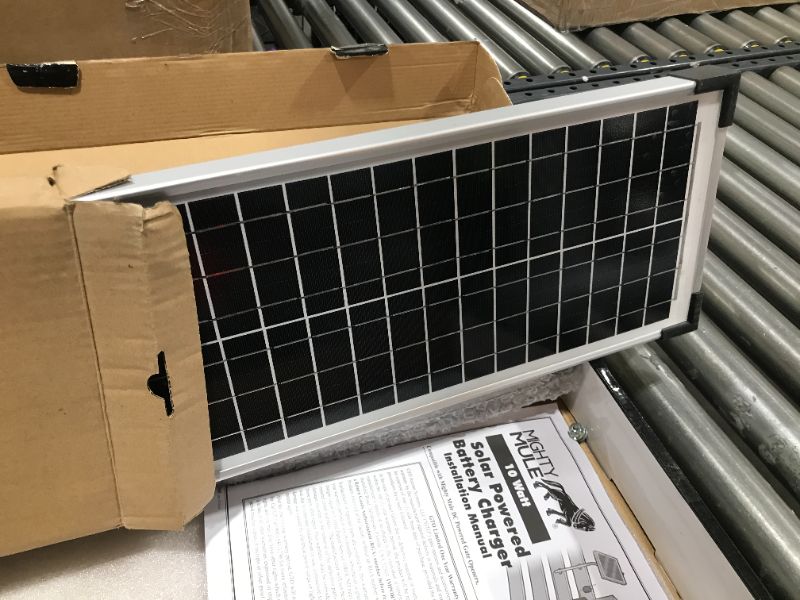 Photo 1 of Mighty Mule Solar Panel Kit Fm123
