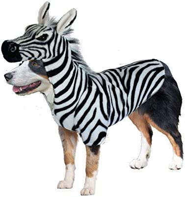 Photo 1 of Amazing Pet Products Doggy Wannabe Comfy Creature Coats Costume Zebra Large