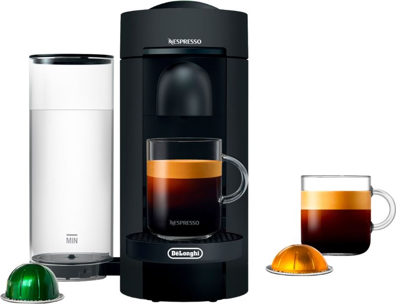 Photo 1 of Nespresso Vertuo Plus Coffee and Espresso Maker by De'Longhi, BLACK