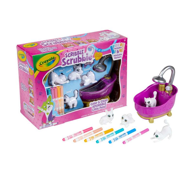 Photo 1 of Crayola 12pc Scribble Scrubbie Pets Tub Set

