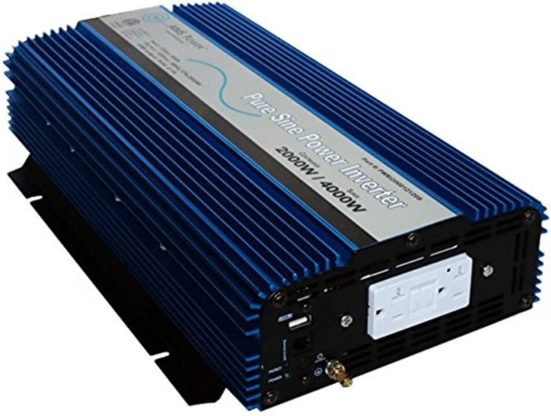 Photo 1 of AIMS Power 2000 Watt, 4000 Watt Peak, Pure Sine DC to AC Power Inverter