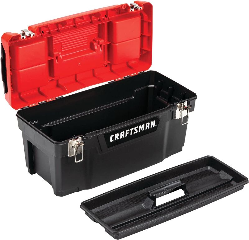 Photo 1 of 20IN PLASTIC TOOLBOX
