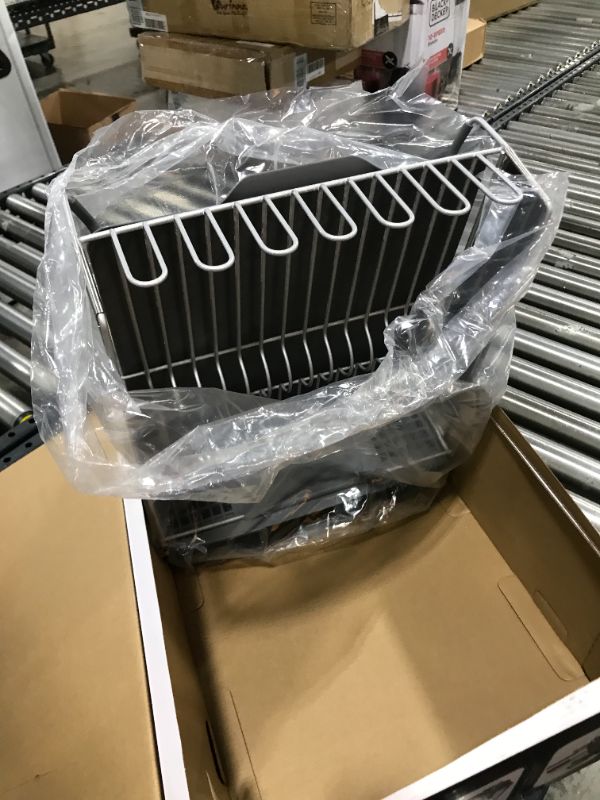 Photo 1 of KitchenAid Full Size Dish Rack, Light Grey

