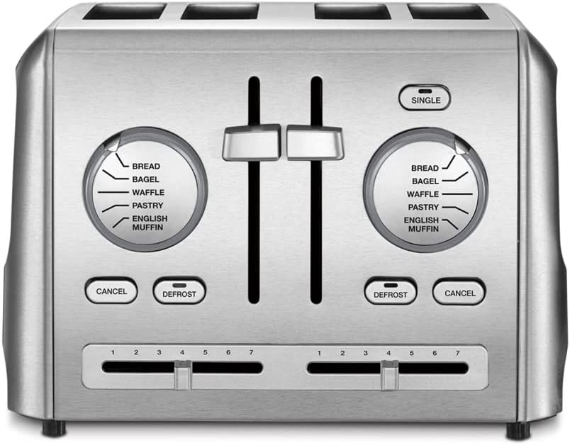 Photo 1 of Cuisinart CPT-640P1 4-Slice Custom Select Toaster, Stainless Steel
