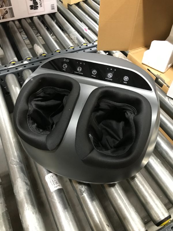 Photo 1 of RENPHO Foot Massager Machine with Heat, Gifts for Men and Women, Shiatsu Deep Kneading, Delivers Relief for Tired Muscles and Plantar Fasciitis