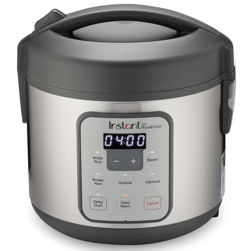 Photo 1 of Instant Zest 8 Cup One Touch Rice Cooker, From the Makers of Instant Pot, Steamer, Cooks Rice, Grains, Quinoa and Oatmeal, No Pressure Cooking Functionality
