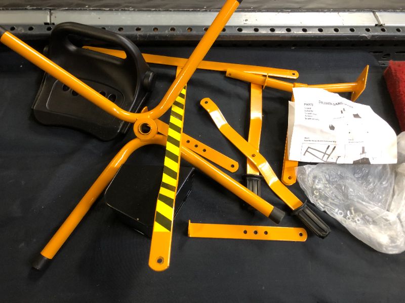 Photo 1 of MTB Kid Ride-on Dig Working Crane Sand Play Digger Yellow Scooper Outdoor Crane for Sandbox Excavator Dig Toy in Sand, Beach, Snow, Dirt--- Backyard Toys for chrildren
(MISSING HARDARE)