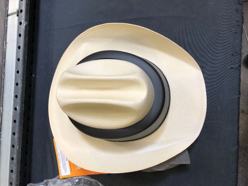 Photo 1 of RESISTOL Mens HSRIDE-644481 Ride Safe Straw Helmet L Natural
18X18X12 INCHES