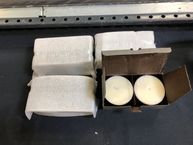 Photo 3 of (4 pack of 2 count) 5oz Salt Brushed Tin Candle Set of 2 - Hearth & Hand with Magnolia
