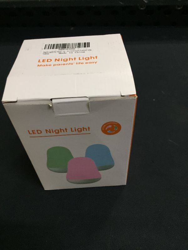 Photo 2 of Luposwiten Night Light for Kids with Touch Sensor Control and Color Changing Mode | Night Lights for Kids Room with 1 Hour Timer Up to 80H, White
