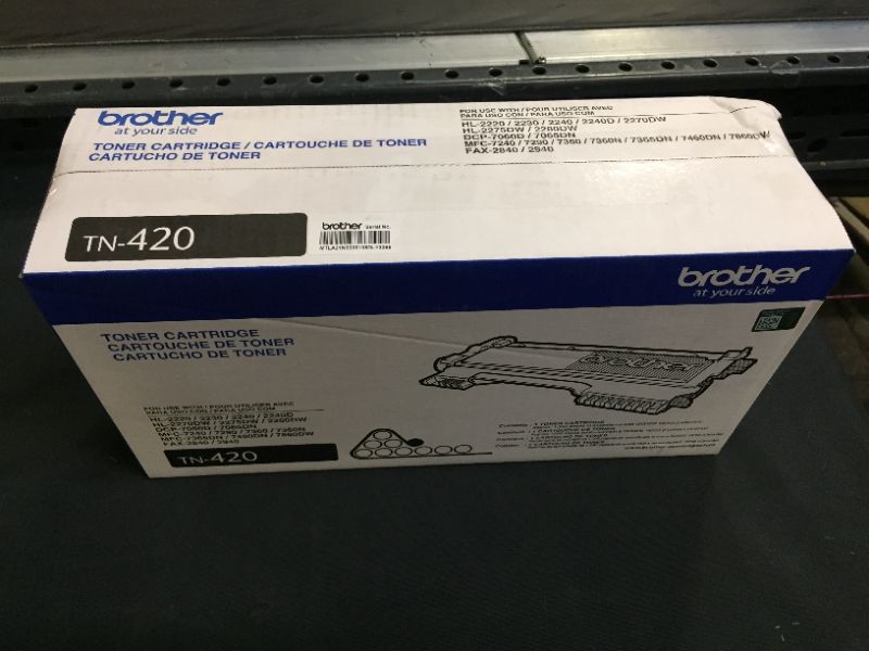 Photo 2 of Brother - TN420 Standard-Yield Toner Cartridge - Black
