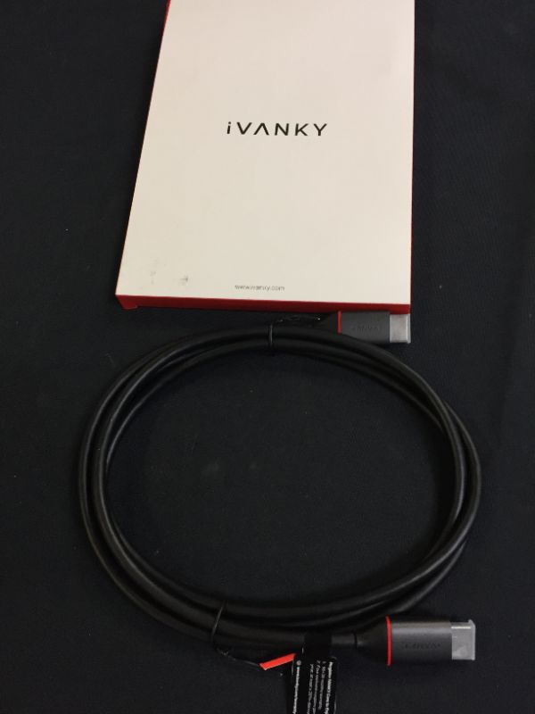 Photo 2 of 8K HDMI 2.1 Cable 6.6FT/2M, IVANKY Certified High Speed HDMI 2.1 Cable, 4K@120Hz 8K@60Hz 48Gbps, 144Hz, 7680P, DTS:X, eARC, HDR, for Fire TV/Roku TV/PS4 5/Xbox Series X
