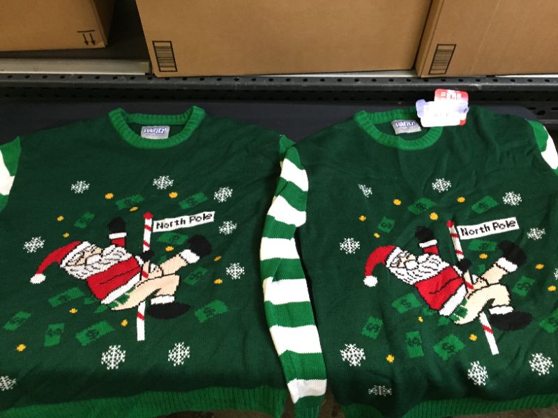Photo 1 of 2 PC XL/LARGE CHRISTMAS SWEATERS
