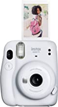 Photo 1 of Fujifilm Instax Mini 11 Instant Camera - Ice White (FILM NOT INCLUDED, MAJOR DAMAGES TO PACKAGING)
