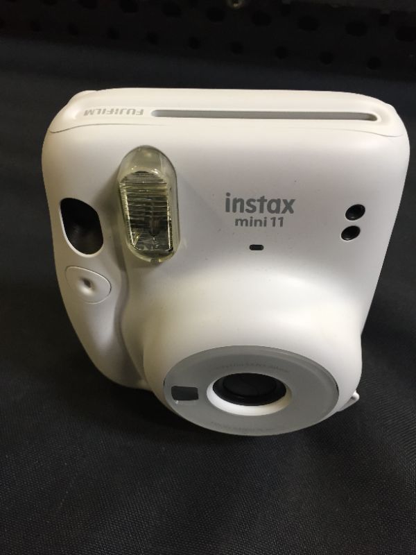 Photo 3 of Fujifilm Instax Mini 11 Instant Camera - Ice White (FILM NOT INCLUDED, MAJOR DAMAGES TO PACKAGING)
