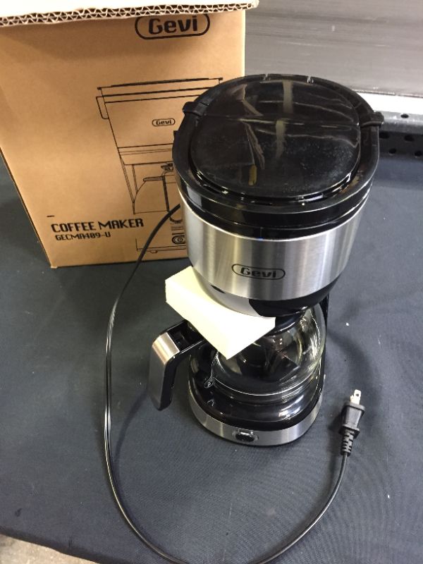 Photo 1 of 4-Cup Coffee Maker with Auto-Shut Off Coffee Pot Brewer Machine with Cone Filter

