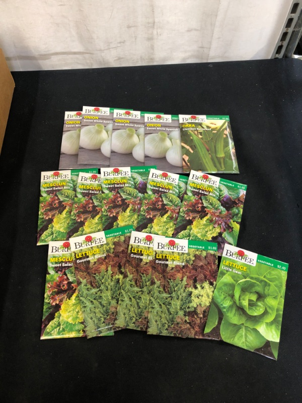 Photo 1 of 15PC LOT, VARIOUS SEEDS FOR PLANTING