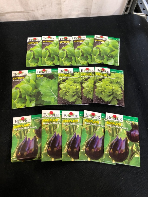 Photo 1 of 15PC LOT, VARIOUS SEEDS FOR PLANTING