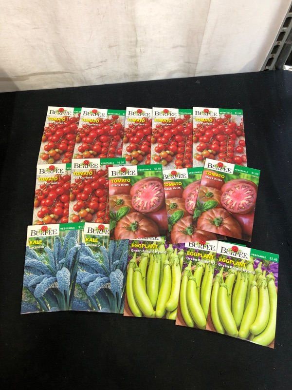 Photo 1 of 15PC LOT, VARIOUS SEEDS FOR PLANTING