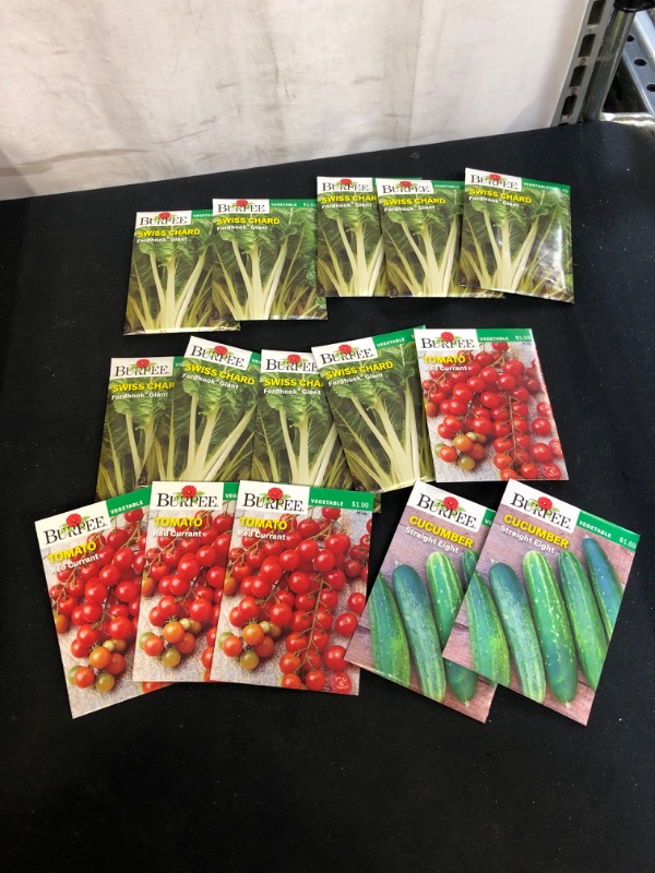 Photo 1 of 15PC LOT, VARIOUS SEEDS FOR PLANTING SELL BY 11/22