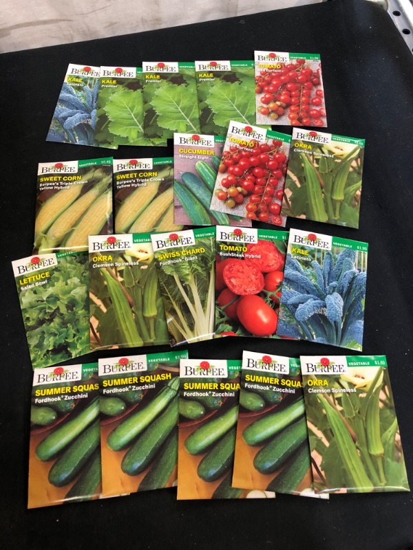 Photo 1 of 20PC LOT, VARIOUS SEEDS FOR PLANTING, SELL BY 11/22