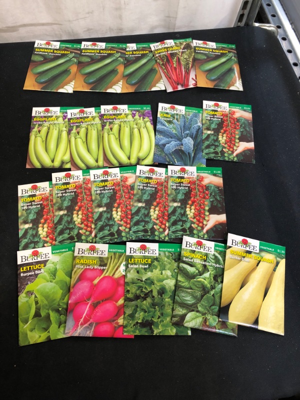 Photo 1 of 20PC LOT, VARIOUS SEEDS FOR PLANTING, SELL BY 11/22