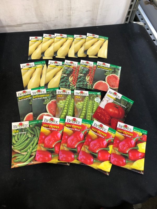 Photo 1 of 20PC LOT, VARIOUS SEEDS FOR PLANTING, SELL BY 11/22