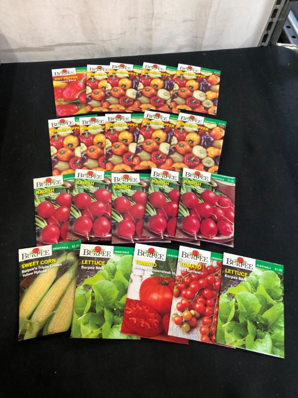 Photo 1 of 20PC LOT, VARIOUS SEEDS FOR PLANTING, SELL BY 11/22