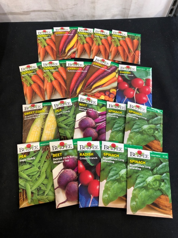 Photo 1 of 20PC LOT, VARIOUS SEEDS FOR PLANTING, SELL BY 11/22