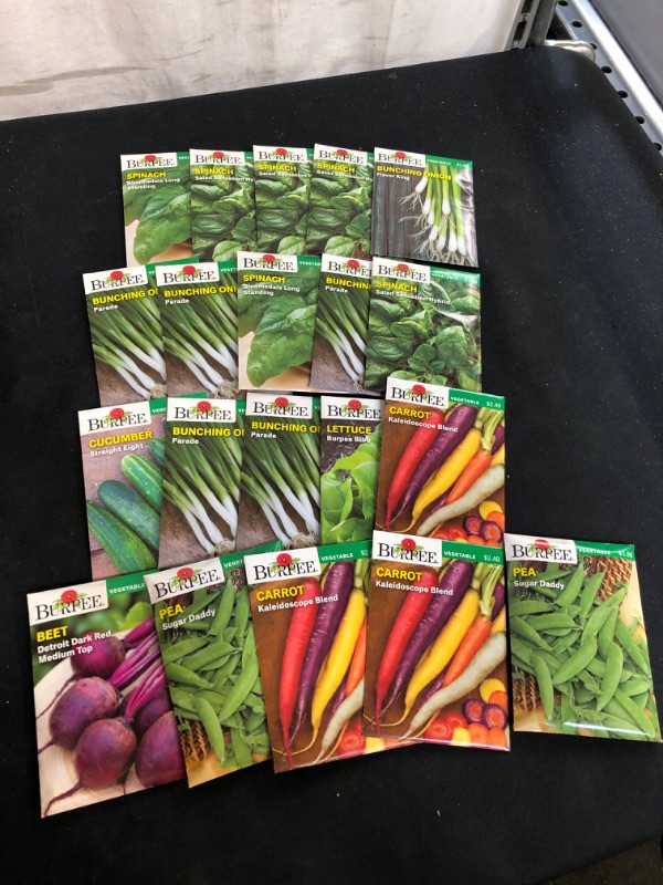 Photo 1 of 20PC LOT, VARIOUS SEEDS FOR PLANTING, SELL BY 11/22